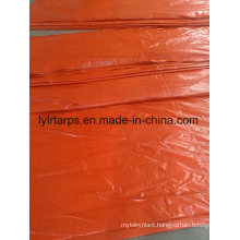 Light-Duty Orange Tarpaulin Truck Cover, China PE Tarpaulin